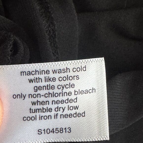 Lane Bryant Women's Blouse Size 26/28 Sz 4X  Black Front Runched Modern Trendy - Picture 5 of 10